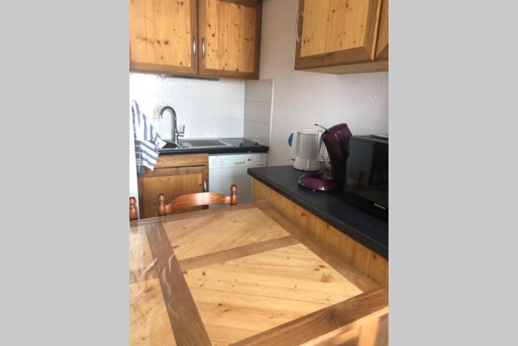 Petit Appartement Labellise Les 2 Alpes Residence Arc En Ciel Telesiege Petite Aiguille Ле-дез-Альп Екстер'єр фото