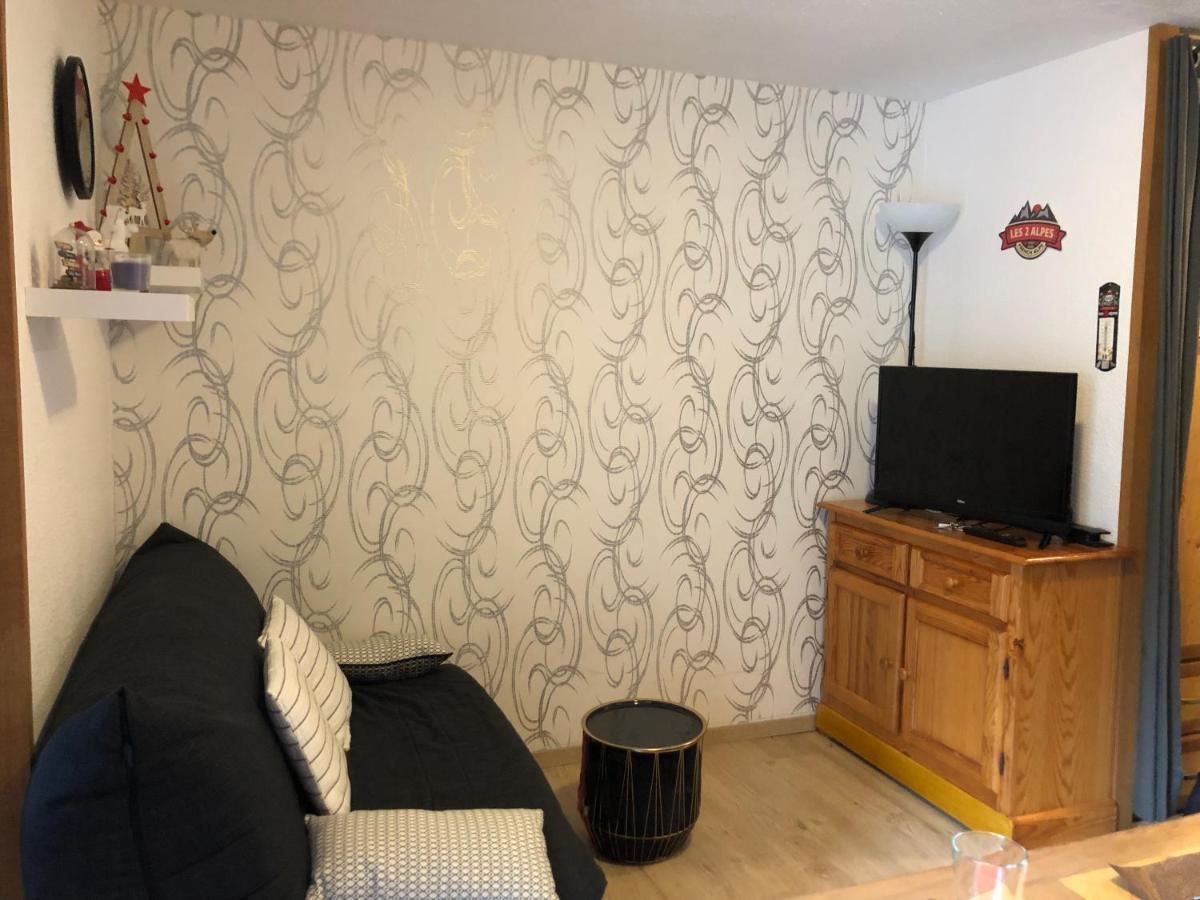 Petit Appartement Labellise Les 2 Alpes Residence Arc En Ciel Telesiege Petite Aiguille Ле-дез-Альп Екстер'єр фото